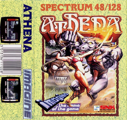Athena box art for ZX Spectrum